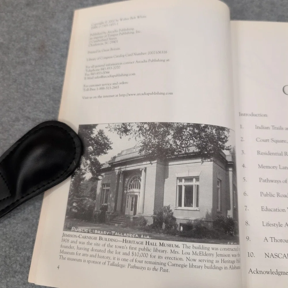 Images of America Talladega Pathways to the Past Walter Belt White Book Alabama - Picture 3 of 4